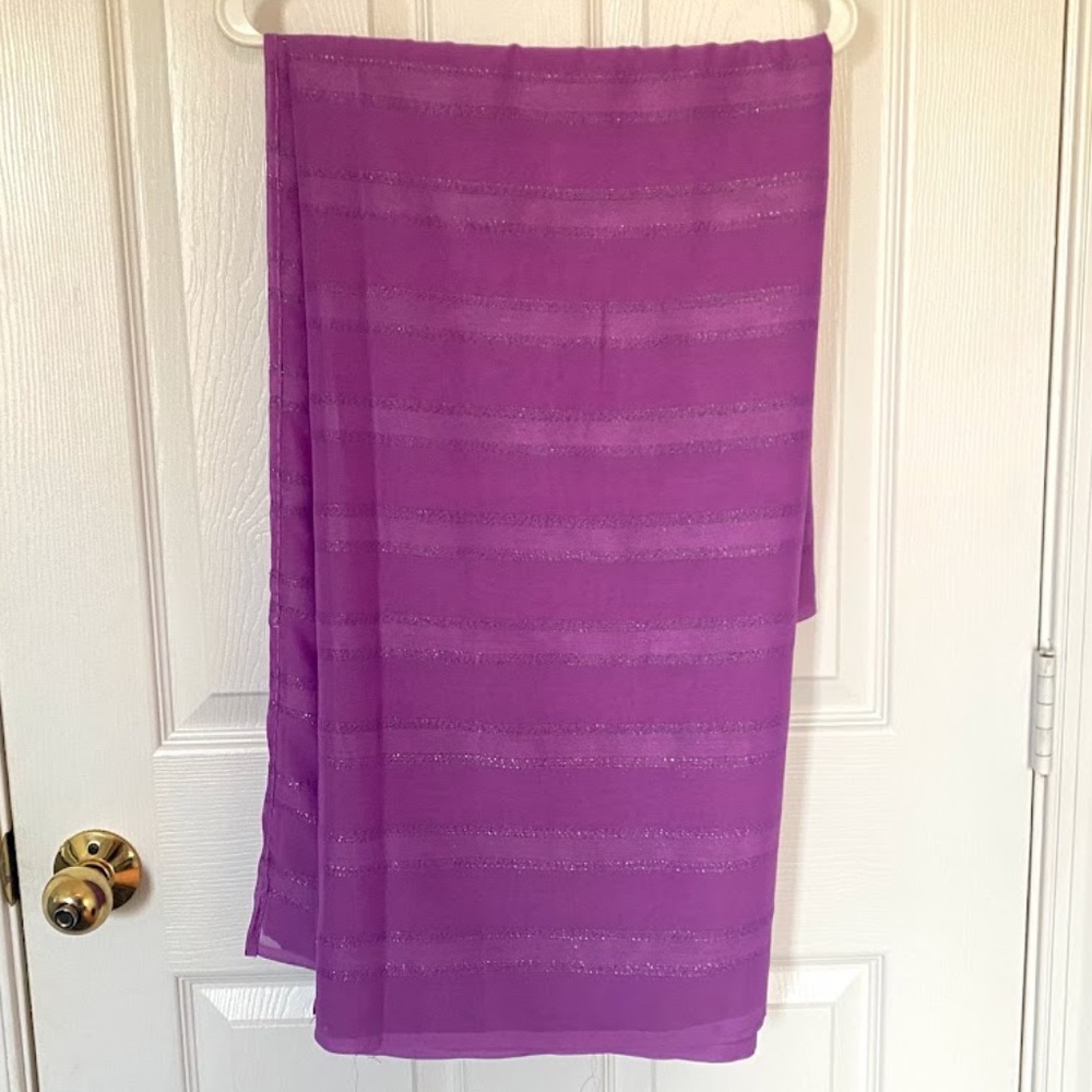 Purple Saree